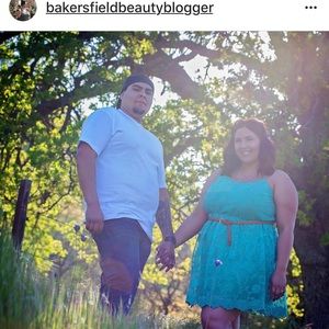 Clothing Obsessed CompanyTeal Lace dress 1X